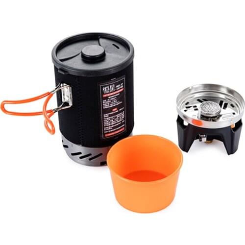 Hot Sale Fire Maple Heating Stove Heat Exchanger Pot Cooking Gas Stove Outdoor Camping Hikinng Travel Cooking Stove FMS-X1