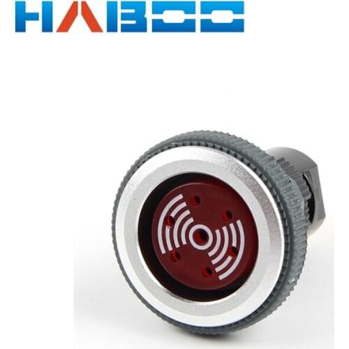 HABOO HBD series electronic buzzer ultrathin fashion head 16mm / 22mm round ,rectangular head Continuous alarm buzzer