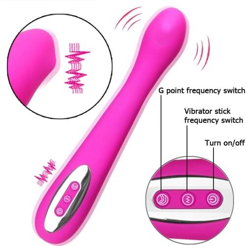 IKOKY Unique G-spot Design Clitoris Stimulator Climax Massager Dildo Vibrator 12 Speed Female Masturbator Sex Toys For Women