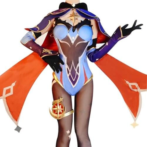 2020 New arrival Genshin Impact Mona Cosplay Costume Christmas New Outfit