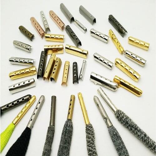 20PCS/pack DIY Shoe Lace End Tips Accessories DIY Shoelaces Repair Replacement