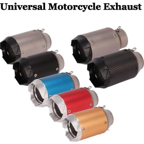 51mm Universal Motorcycle Exhaust Escape Modified Scooter Muffler DB Killer For NVX155 NMAX155 PCX125 150 S1000R F750GS ATV