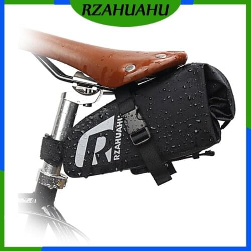 Bicycle Hard shell Saddle Bag Waterproof Cycling Panniers MTB Bike Rear Tool Bag Night Reflective Bike Accessories