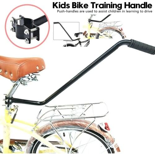 Bike Trainer Bicycle Trainer Children Cycling Bike Safety Balance Push Handle Bike Training Handle For Kids Learning Bike New