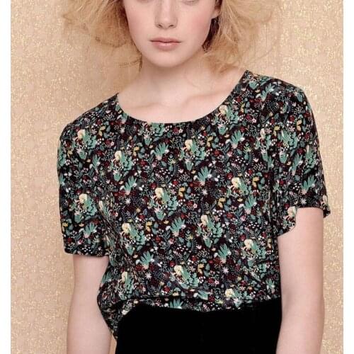 Женские шелковые футболки WSNG China At AliExpress