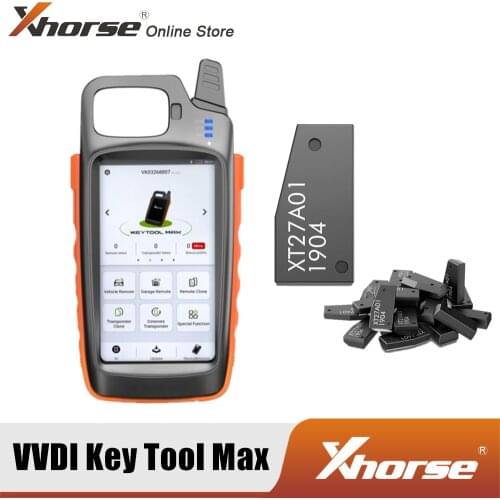 Xhorse VVDI Key Tool Max Remote and Chip Generator Get 10pcs Free VVDI Super Chip XT27A01 XT27A66 Transponder