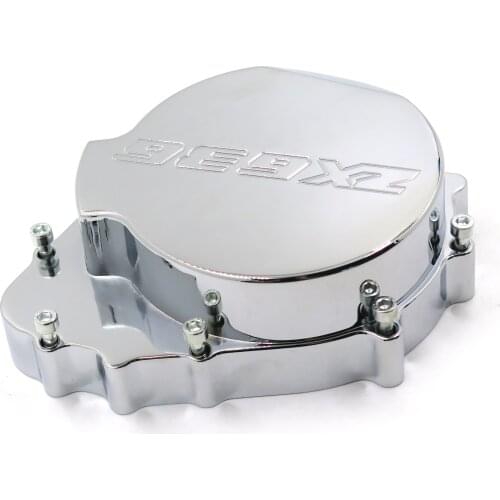 Aftermarket free shipping motorcycle parts For Motorcycle Kawasaki ZX6R 636 2003-2004 Engine Stator cover CHROME left side