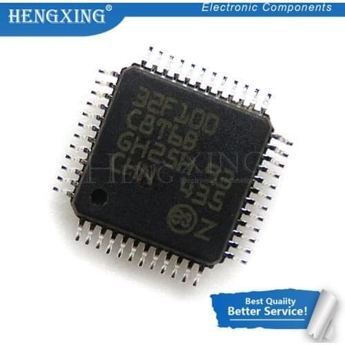 1pcs/lot STM32F100C8T6 STM32F100C8T6B STM32F100 LQFP-48 In Stock