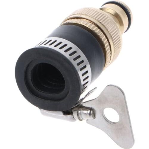 1PC 1/2" 3/4" Universal Brass Faucet Adapter Hose Fittings Water Tap Adapter Garden Irrigation Hose Connector