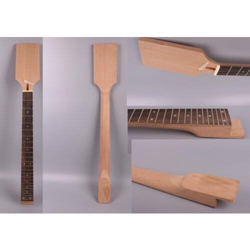 1x Mahogany Electric Guitar Neck 24Fret 24.75''inch or 25.5 inch Rosewood fretboard Unfinished
