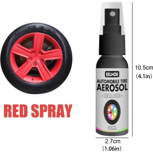 30/100ML New Car Tire Body Wheel Self-painting Paint Spraying Film Car Tire Color Change Wheel Hub Paint Auto Wheel Spraying