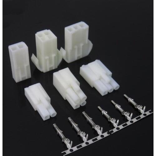 EL4.5 4.5mm tamiya 2PIN connectors male plug or female socket plastic shell Housing 1000PCS/1bag