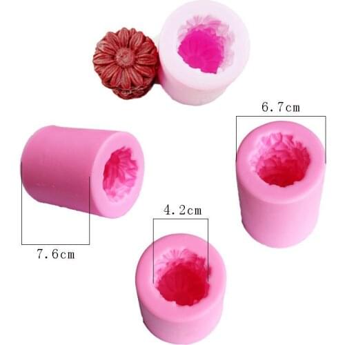 3D Cake Mould flower-Shaped Mold Silicone Fondant Flowers Art Tools DIY Cake Decorating Tools Gift