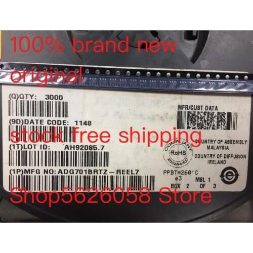 ADG701BRTZ-REEL7 ADG701BRTZ SOT23-6 SOT23 100% brand new in stock 20PCS/LOT
