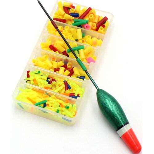 Assorted Pole Float Fishing Rubbers Sleeve boxed Carp Fishing Float Accessories Coarse Feeder Fishing Tackle