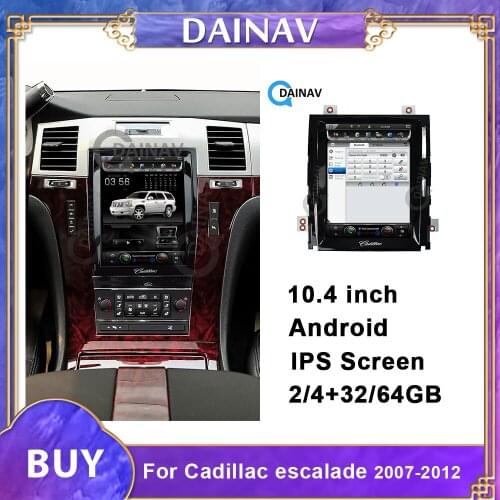 Vertical screen Car Radio GPS Navigation For-Cadillac escalade 2007-2012 Car Multimedia DVD Player support DVR/GPS/WIFI