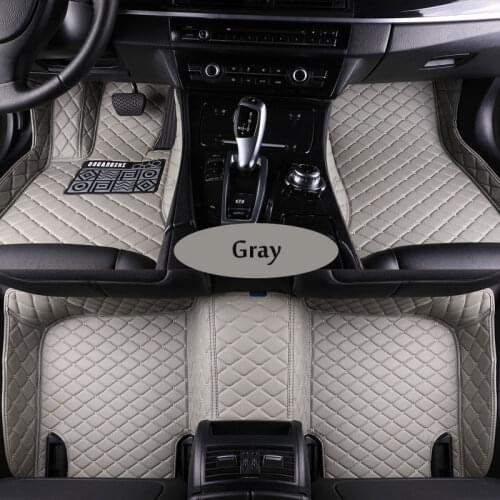 Car floor mats for Mercedes Benz A C W204 W205 E W211 W212 W213 S class CLA GLC ML GLE GL rug one layers of car-styling liners