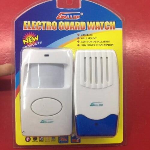 Wireless Electronic Guard Watch Welcome Chime Bell Motion Detector