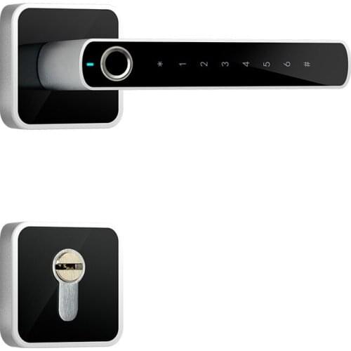 Yagu fingerprint password lock household split anti-theft password indoor bedroom door dormitory apartment office door lock