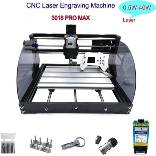 CNC 3018ProMax Laser Engraver DIY Laser Engraver Machine 3 Axis Wood Stone Metal Mini CNC Router Machine With Offline Controller