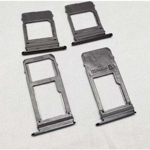 SIM Card Tray For Samsung Galaxy A5 A7 2017 A520 A720 Sim Card SD Card Adapter Holder Slot Single Dual Version
