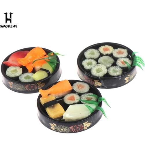 Dollhouse Miniature Janpanese Sushi Rice For Dollhouse Decor Pretend Food For Doll House Decoration Accessories Toys