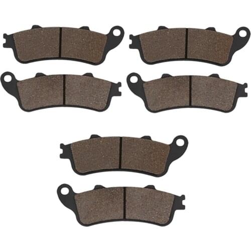 Motorcycle Front & Rear Brake Pads for HONDA VFR800 800 Interceptor CBR1100 Blackbird 1997-2008 ST 1100 ST1100 ABS 1996-2002