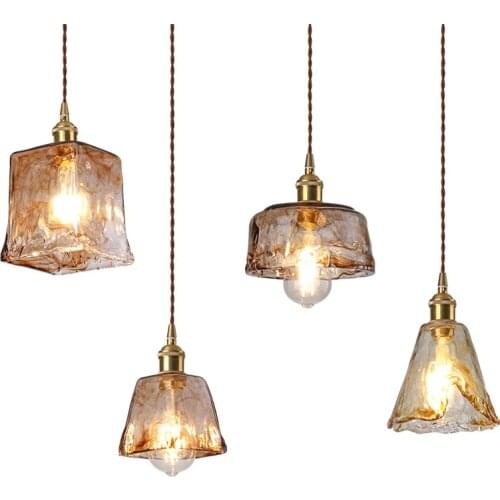 Retro Chandelier Bedroom Corridor Dining Room Bedside Creative Personality Coffee Bar Shop Chandelier