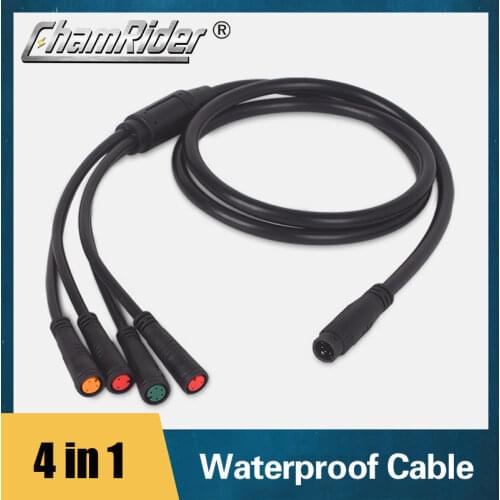 Waterproof cable for electric bike Julet 1 to 4 main cable