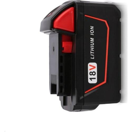 1PCS 6000mAh 18V 6.0Ah Li-Ion Replacement Power Tool Battery for Milwaukee XC 48-11-1815 M18B2 M18B4 M18BX high quality