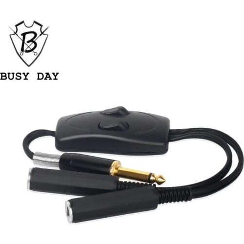 Tattoo Clip Cord Power Adapter 1pcs Professional Conversion Dual Connection Cable Tattoo Accessories For Tattoo Power Supply