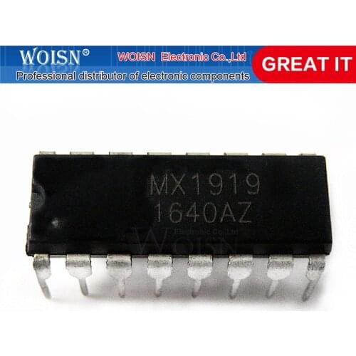 1pcs/lot MX1919 MX 1919 DIP-16 In Stock