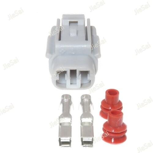 2 Pin 90980-11207 Waterproof Automotive Connector Sealed Electrical Plug For Toyota