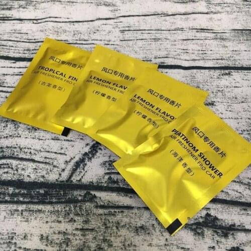 5 PCS Car Air Conditioning Air Outlet Auto Ocean Refill Car Air Outlet Perfume Solid Car Perfume Car Air Freshener Supplement