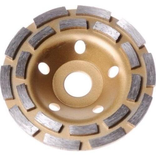 115mm 4.5'' Diamond Segment Grinding Disc Cup Marble Concrete Granite Stone