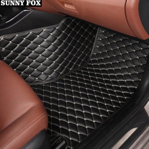 "Car floor mats for Nissan altima Rouge X-trail Murano Sentra Sylphy versa Tiida 5D car-styling carpet floor liner "