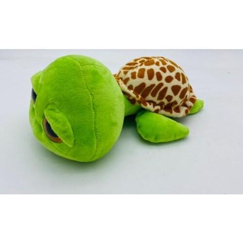 24CM Big Eyes Turtle Plush Toys Tortoise Animals Dolls
