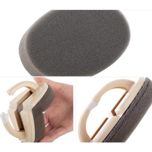 4PCS Scrub Sponge Foldable Cleaning Sponge Scrubber Sponge Brush Pan Pot Dish Brush Kitchen Stove Sponge Brush Tool