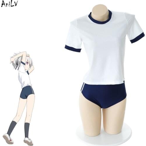 AniLV Anime DARKER THAN BLACK Kirsi Swimsuit Costume School Student Girl Swimwear Uniform Pool Party Cosplay