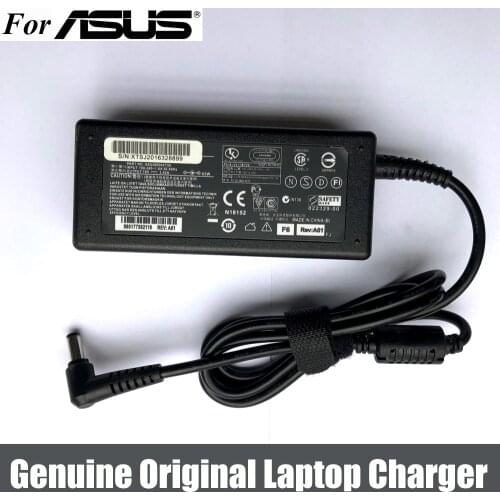 Genuine 65W 19V 3.42A Laptop Adapter Power Charger For ASUS R503C-RS31 R503U-RH21 A53E-XE3 X53SV-MH71