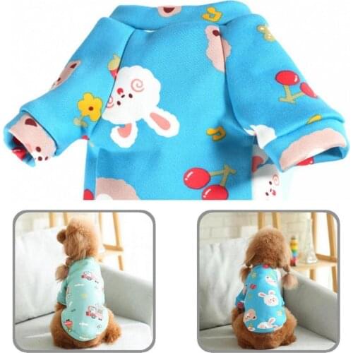 Skin-friendly Stylish Thickened Puppy Kitten Pullover Clothes Comfortable Pet Clothes Adorable for Winter