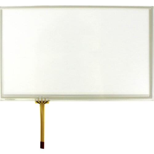 Dimension Size 164.5mm x 99.6mm Work For 7inch LCD Screen 4pin FPC Connector 7inch 4-Wire Resistive Touch Panel