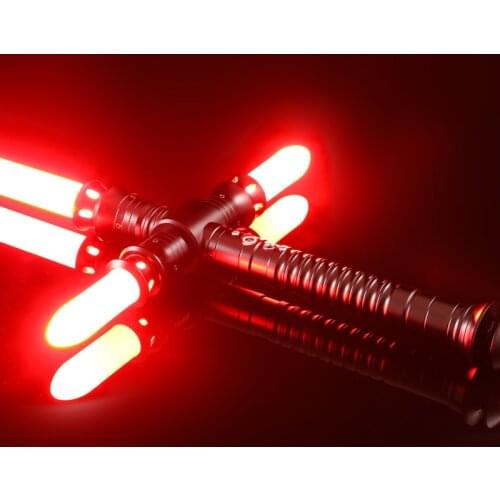 Lightsaber Weapon Fighting Metal Handle Sound Effect Toy LED Luminous Sword Outdoor Wars Knife Laser Sword Weapon Toys Gift Prop
