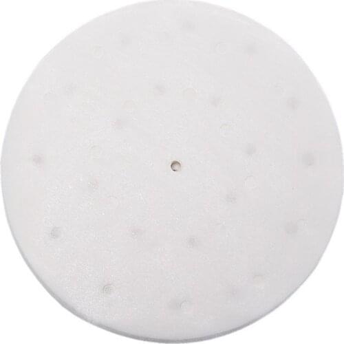 200PCS Steaming Mat 7 Inches Perforated Parchment For Air Fryer Liners Cooking Paper Sheets Wood Pulp