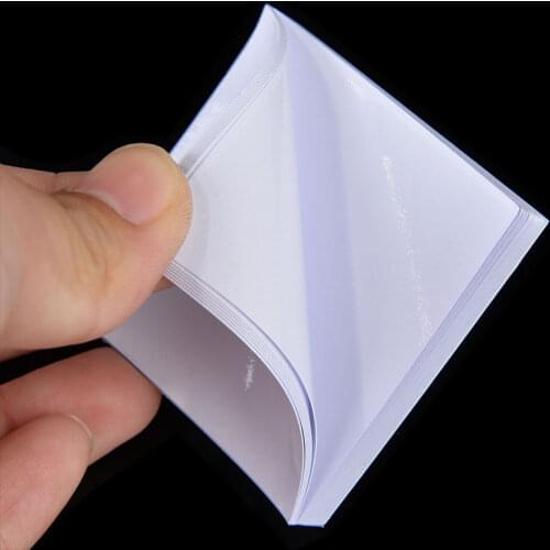 2x2‘’ 50 Sheets Thickening White Cementing Paper Dental Mixing Pad Dental Lab Denture Laboratory Cement Powder Mixing Paper