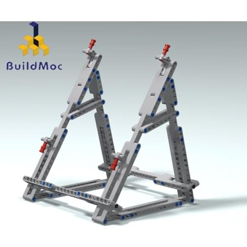 75105 75212 Vertical Stand For Space Wars Movie Millennium Spaceship Display Stand Building Blocks Accessories Support 05007