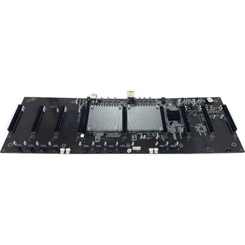 In-line 9-card ETH BTC Board X79 3060 Large-spacing Mining Board Meticulous Workmanship Board Perfect Match