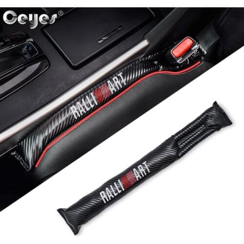 Ceyes Car Accessories Leak Proof Seat Pad Gap Fillers Leakproof Strip For Mitsubishi RalliArt Ralli Art Outlander Asx Lancer 10