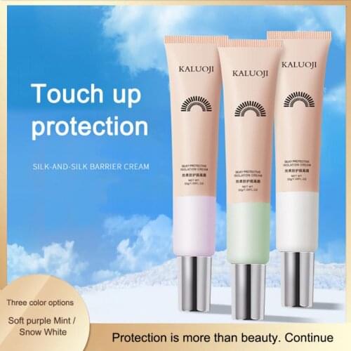 30G Snow Yarn Velvet Isolation Cream Makeup Primer Beauty Cosmetic Concealer Isolation Primer Base Non-marking TSLM1