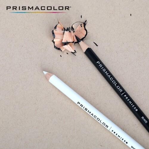 Prismacolor Premier Crayons De Couleur PC935 Black White Pencil PC938 Graphic design Sanford Prismacolor Soft Oily Color Pencil